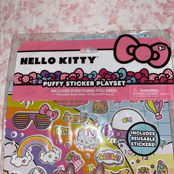 Hello kitty puffy sticker play set - Picture 4 of 6